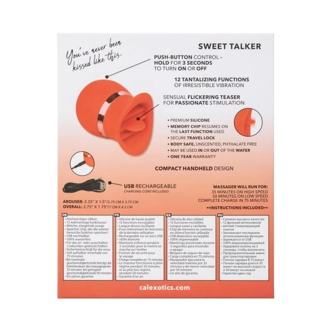French Kiss Sweet Talker - Vibration Modes and Sensations