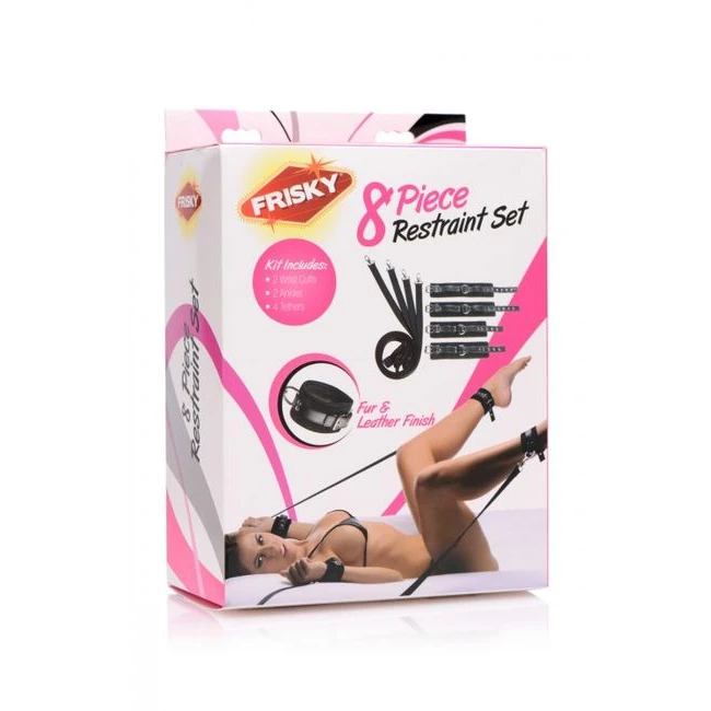 Frisky 4 Point Bondage Restraint Set - Materials & Specifications