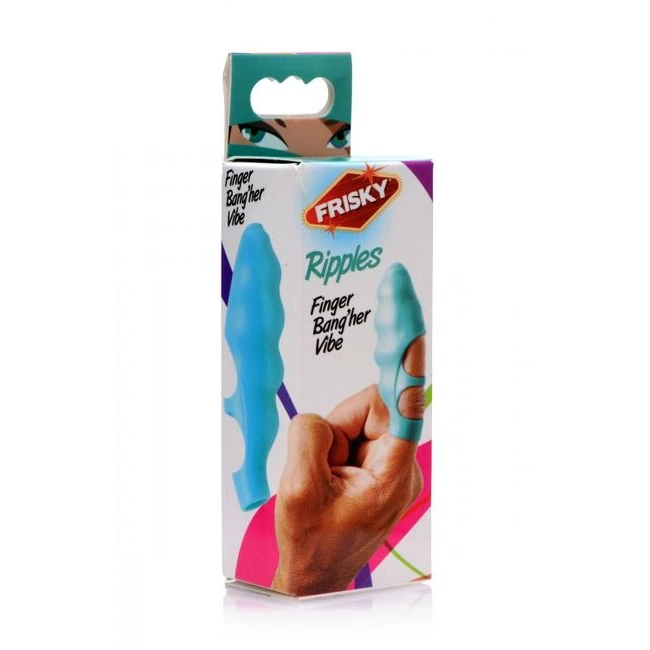 Frisky Finger Bang Her Vibe Teal - Experience Intimate Stimulation with the Frisky Finger Bang Her Vibe Teal
