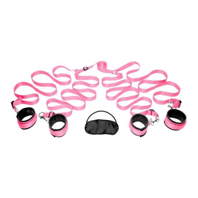 Frisky Pink Bedroom Restraint Kit - Build & Quality