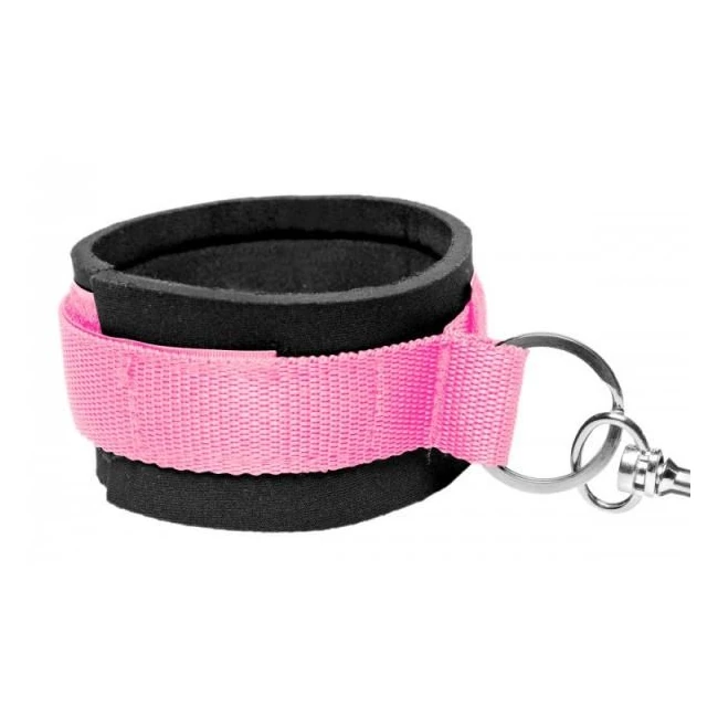 Frisky Pink Bedroom Restraint Kit - Hardware & Fasteners