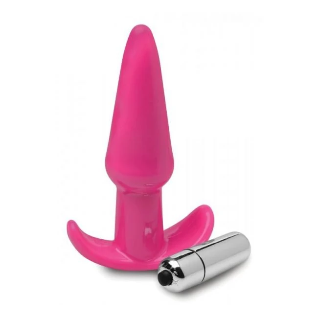 Frisky Smooth Vibrating Anal Plug - Shape & Comfort