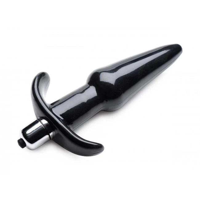 Frisky Thrilling Noir Smooth Vibrating Anal Plug Black - Vibration Modes and Sensation