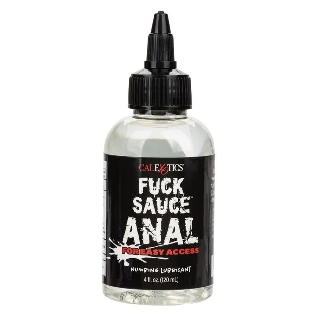 Fuck Sauce Anal Numbing Lube - Texture & Comfort