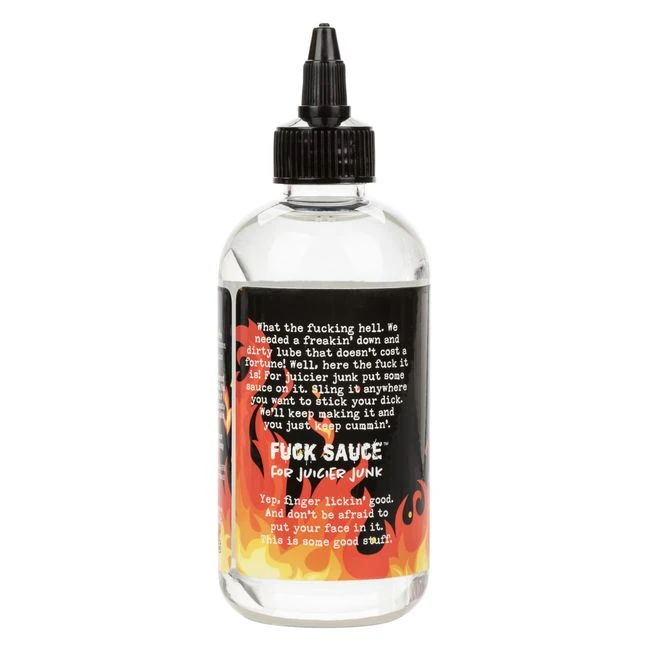Fuck Sauce Hot Extra Warming Lube 8oz - Formula & Feel