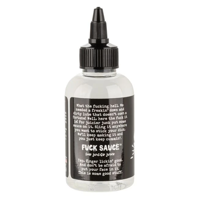 Fuck Sauce Slick Silicone 4 Oz Lube - Ingredients & Safety
