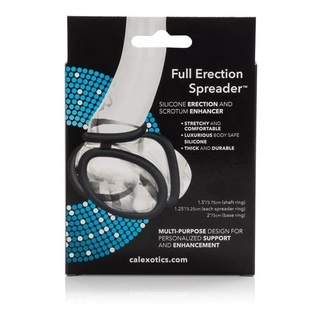 Full Erection Spreader Ring Black - Comfort & Fit