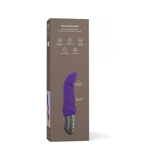 Fun Factory Abby G G-spot Vibrator Purple - Innovative Battery Technology
