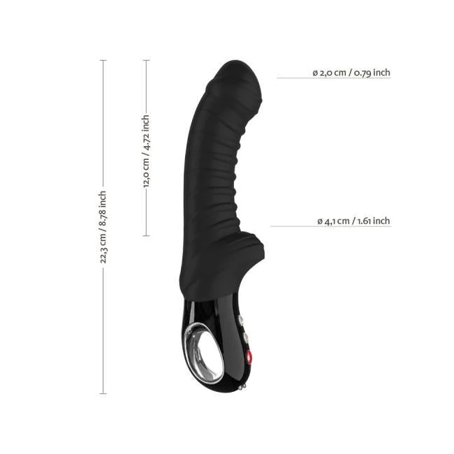 Fun Factory Black Line Tiger G-spot Vibrator Black - How It Feels