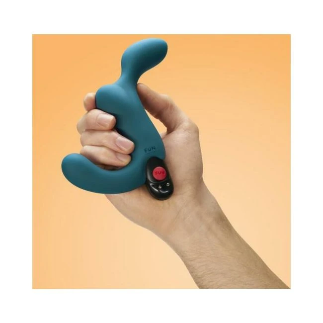 Fun Factory Duke Prostate Vibrator Deep Sea Blue - How It Feels