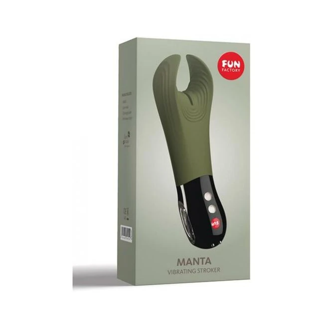 Fun Factory Manta Man Tool Moss Green - Overview