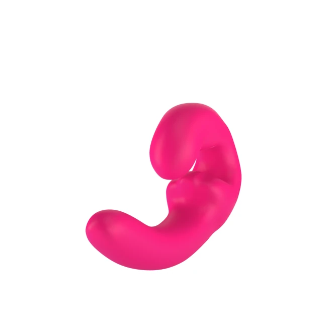 Fun Factory Sharevibe Vibrating Wearable Dildo - Pink - Vibration Modes