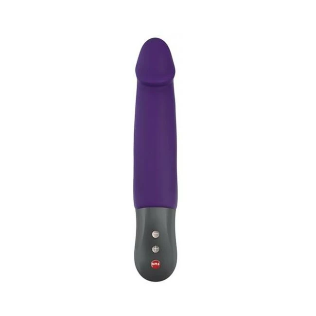 Fun Factory Stronic Real Realistic Vibrator - Dark Violet - Vibration Modes