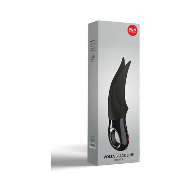Fun Factory Volta Flutter Tip Clitoral Vibrator Black - Experience the Power of Fun Factory Volta Flutter Tip Clitoral Vibrator