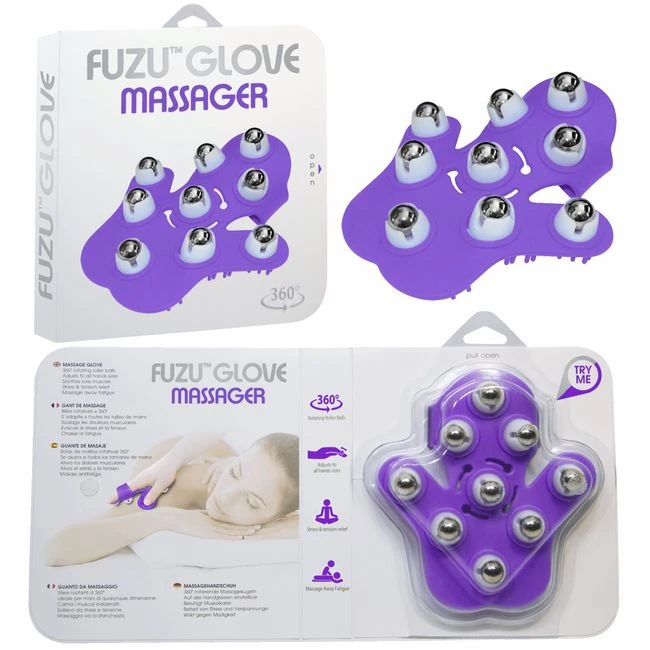 Fuzu Roller Glove Neon Purple - Experience the Power of the Fuzu Roller Glove Neon Purple