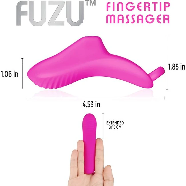Fuzu Sensa Skin Activated Fingertip Vibe Pink - Experience the Fuzu Sensa Skin Activated Fingertip Vibe Pink
