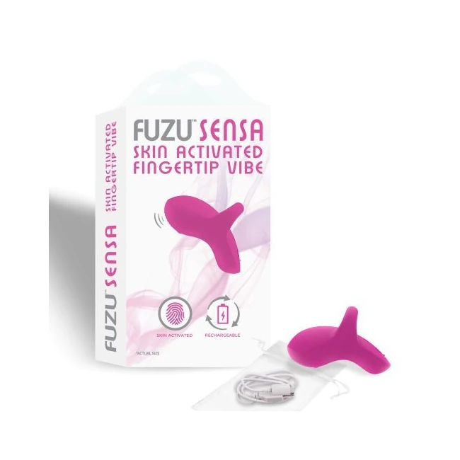 Fuzu Sensa Skin Activated Fingertip Vibe Pink - Vibration Modes and Sensations