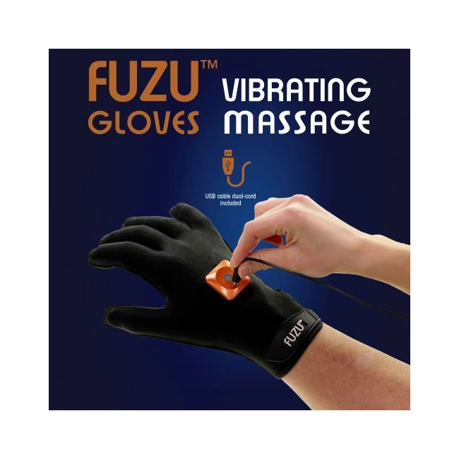 Fuzu Vibrating Massage Gloves - Power & Performance