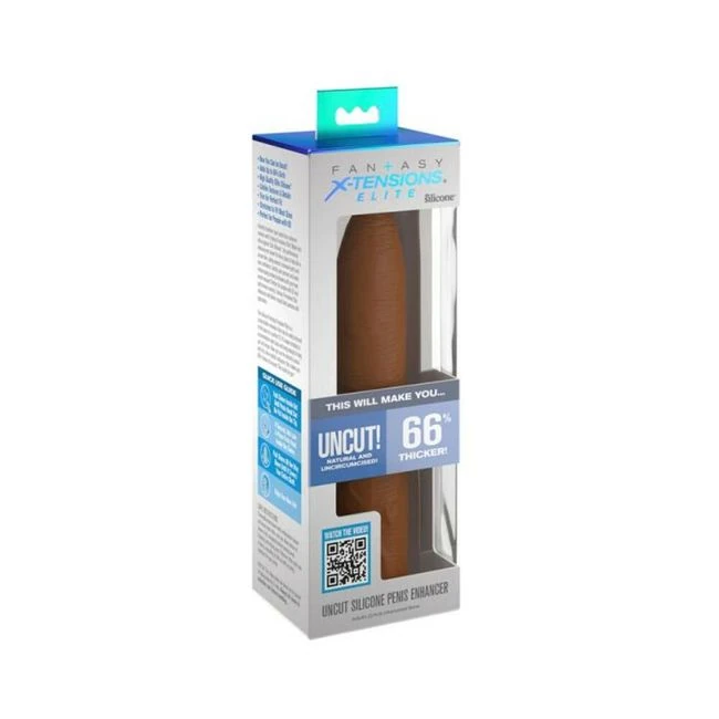 Fx Elite Uncut Extension Sleeve 7 - Transform Your Pleasure with the Fx Elite Uncut Extension Sleeve 7