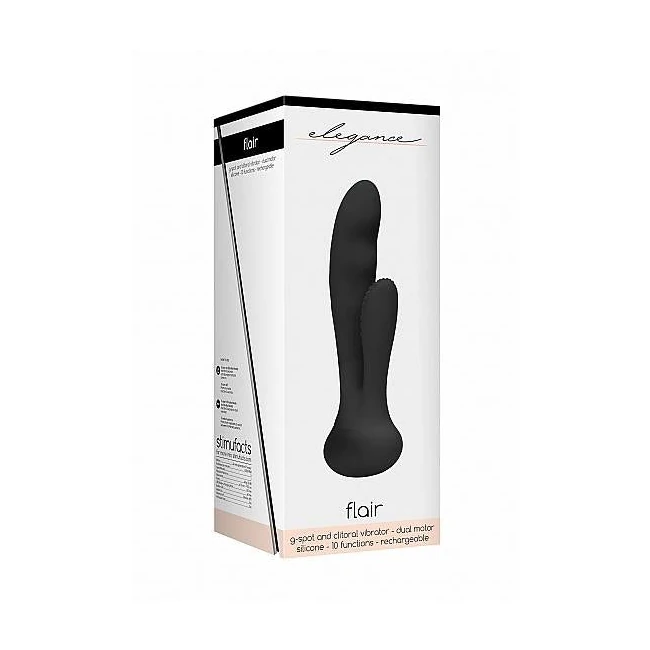 G-spot And Clitoral Vibrator - Flair - Experience Targeted Pleasure with the Flair Rechargeable G-Spot and Clitoral Vibrator
