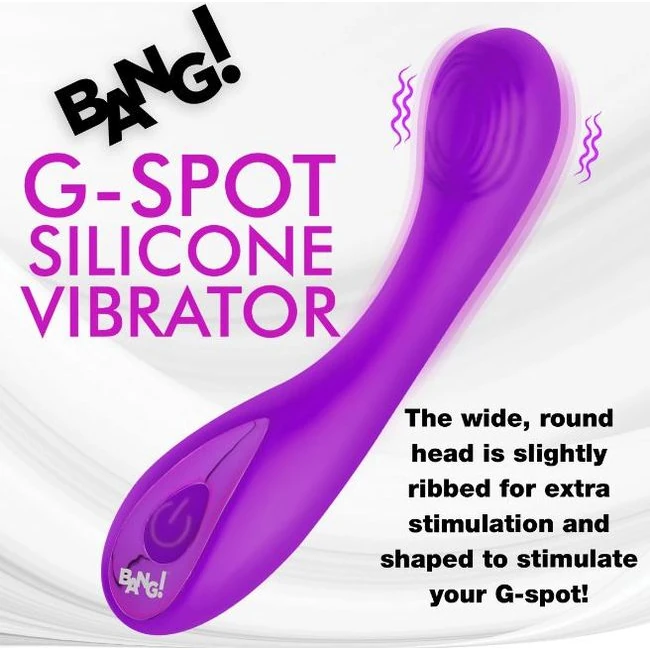 G-spot Silicone Vibrator Purple - How It Feels