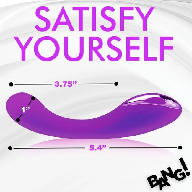 G-spot Silicone Vibrator Purple - Power & Performance