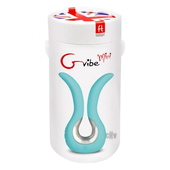 G Vibe Mini Rechargeable Massager Tiffany Mint - Introducing the G Vibe Mini Rechargeable Massager Tiffany Mint