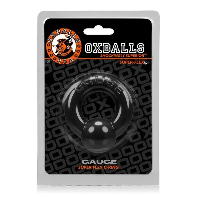 Gauge Cockring Oxballs - Design Inspired by Pierced Jewelry