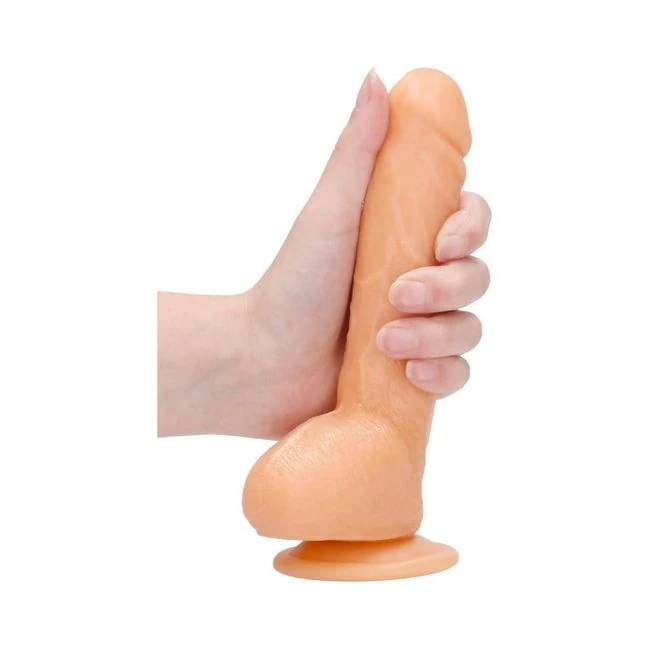Gc 6.5 Inch Realistic Dildo - Flesh - Shape &amp; Texture