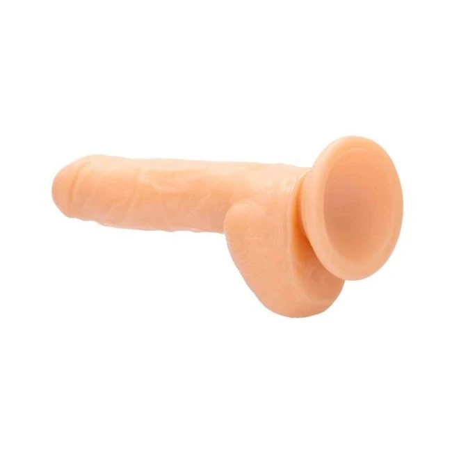 Gc 6.5 Inch Realistic Dildo - Flesh - Material Feel