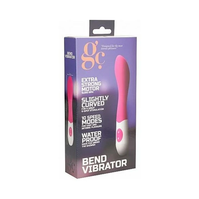 Gc Bend Vibrator - Pink - Vibration Modes