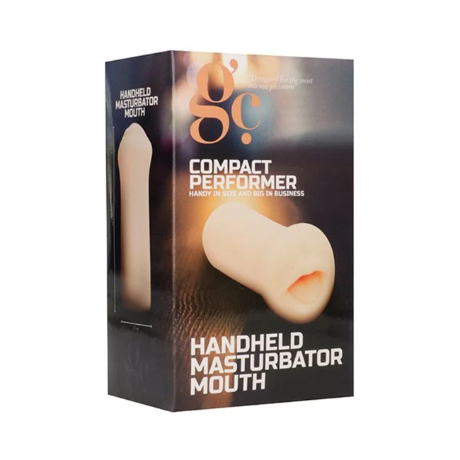 Gc Mini Masturbator Mouth - Flesh - Internal Texture and Stimulation