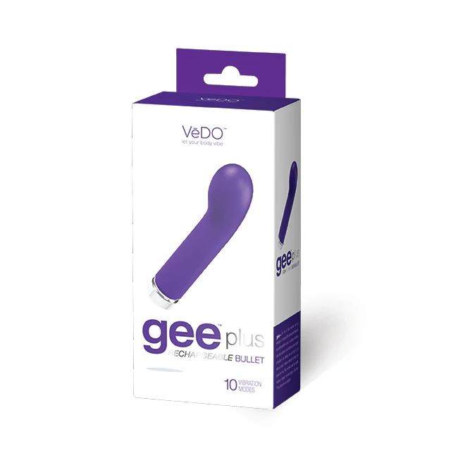 Gee Plus Rechargeable Vibe into You Indigo - How It Feels