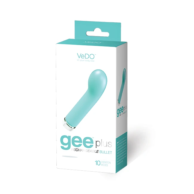 Gee Plus Rechargeable Vibe Tease Me Turquoise - How It Feels