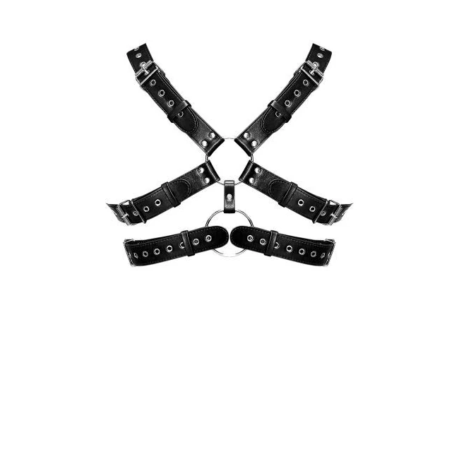 Gemini Leather Harness Black O/s - Comfort & Fit