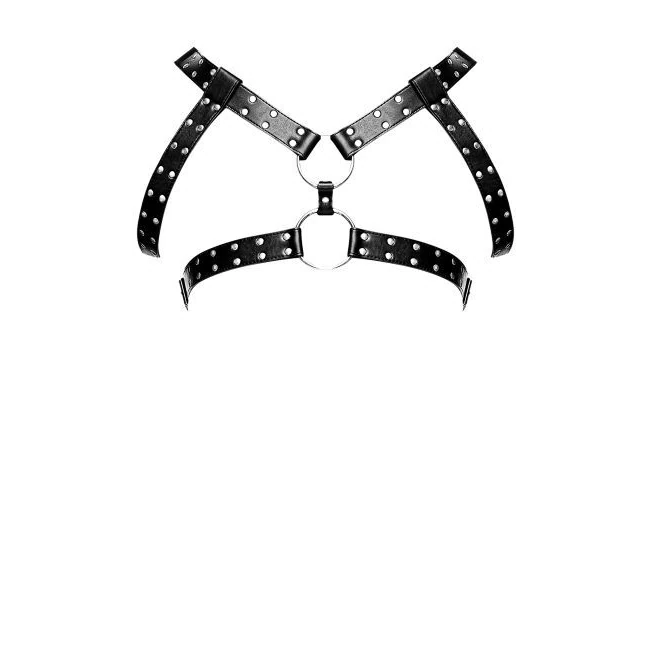 Gemini Leather Harness Black O/s - Materials & Specifications