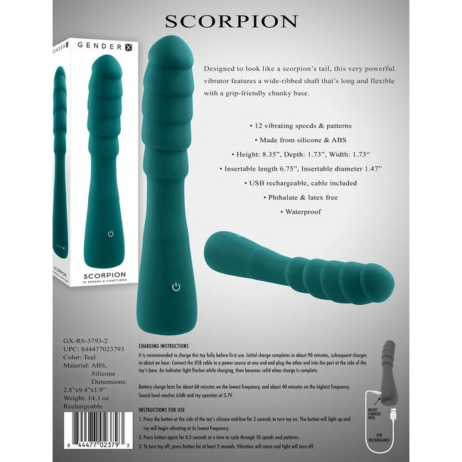 Gender X Scorpion - Specifications