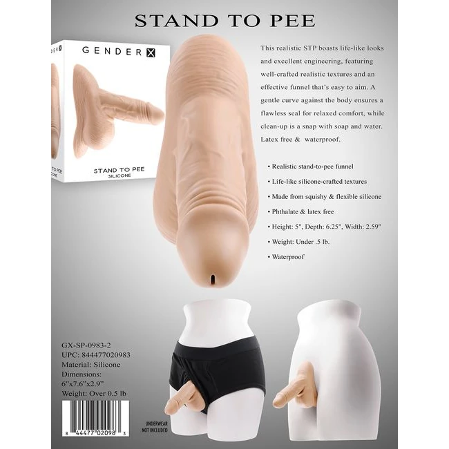 Gender X Stand to Pee - Available Variations