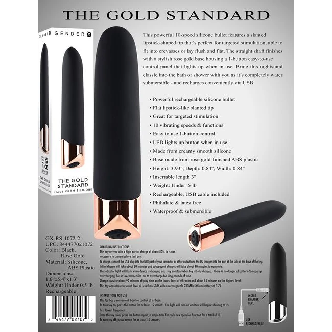 Gender X the Gold Standard - Vibration Modes and Performance