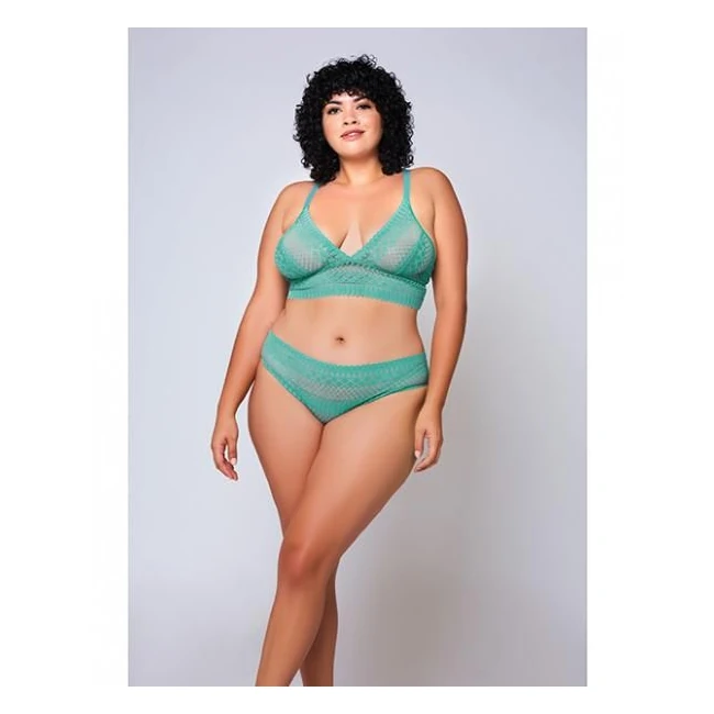 Geometric Lace Bralette & Hipster - Specifications
