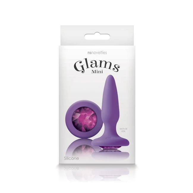 Glams Mini - A Compact Jeweled Butt Plug