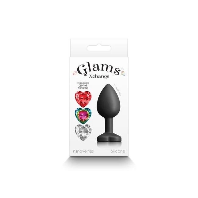 Glams Xchange Heart Plug - Vibration Modes