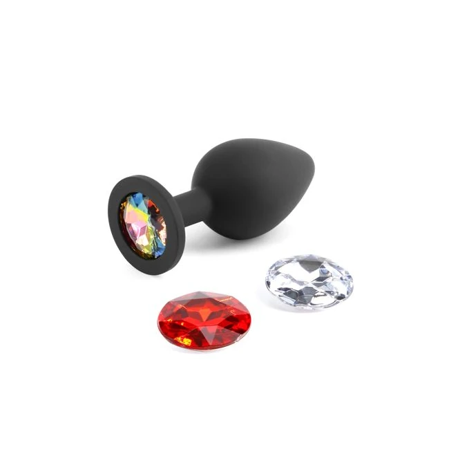 Glams Xchange Round Plug - Swap the Gem, Change the Look
