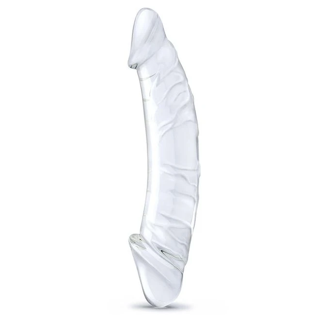 Glas 10.5 Girthy Realistic Glass Double Dong " - Glas 10.5 Girthy Realistic Glass Double Dong