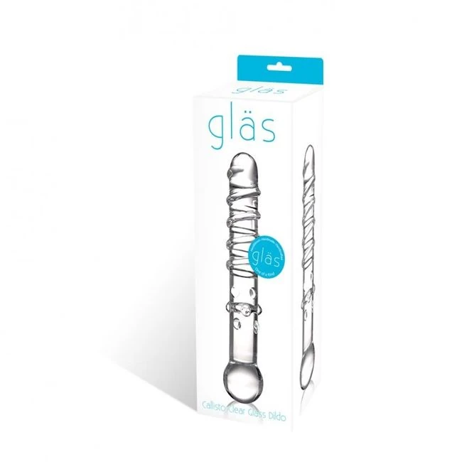 Glas Callisto Clear Glass Dildo - How It Feels