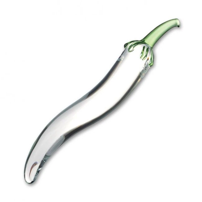 Glas Naturals Chili Pepper Dildo - How It Feels