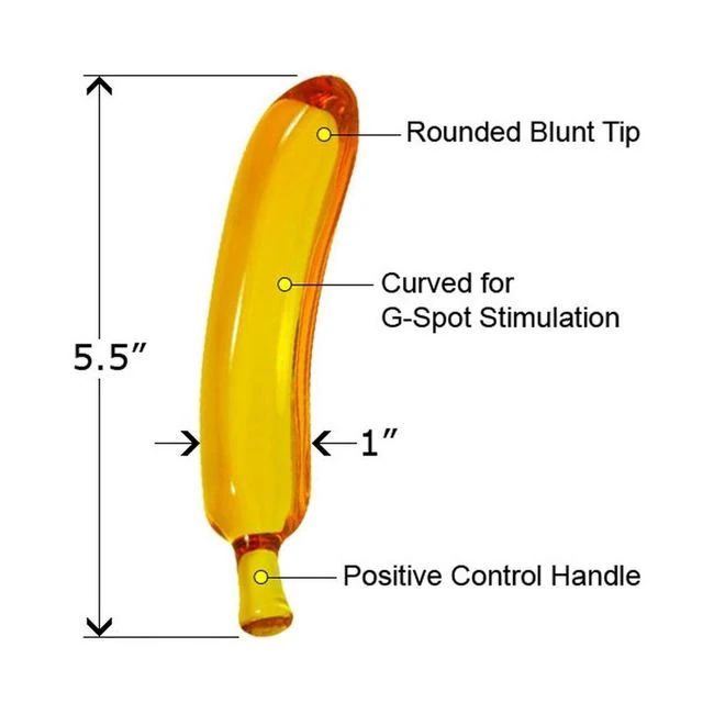 Glass Gem (amber Banana) - Overview