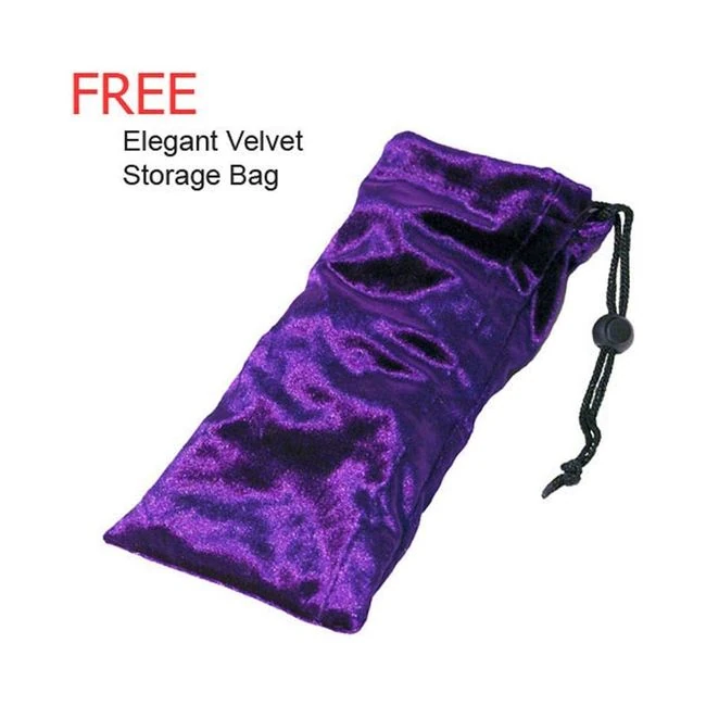 Glass Gem Dildo Jasper Corn - Vibration Modes