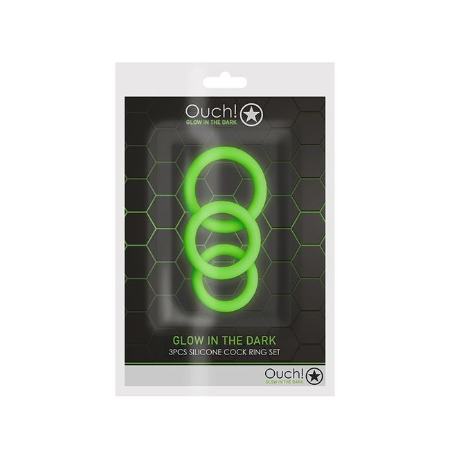 Glowcock Ring Set Glow in the Dark - by SHOTS AMERICA