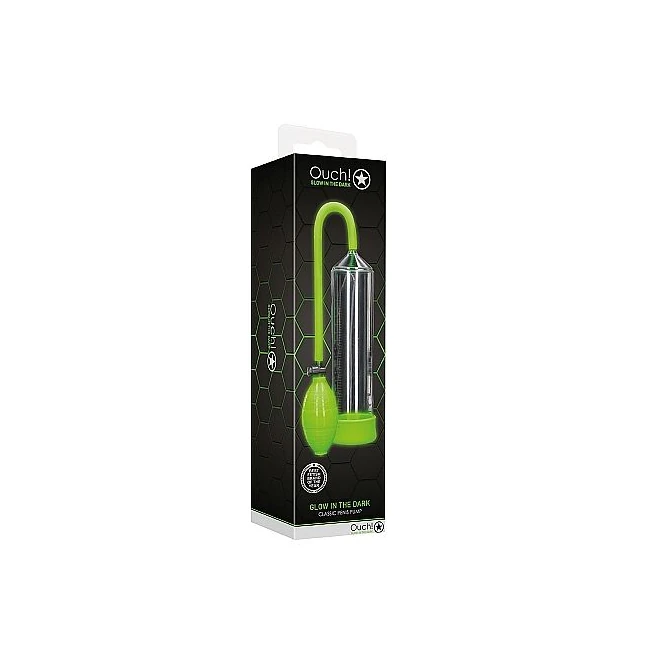 Glow Classic Penis Pump Glow in the Dark - Overview